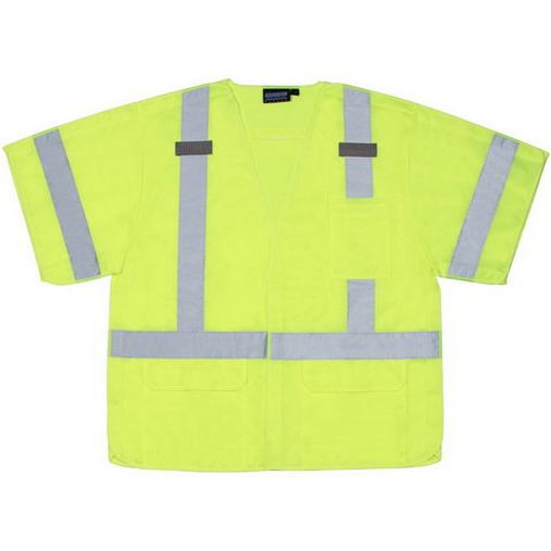 Custom Logo  ERB's Class 3 D-Ring Breakaway Safety Vest - S542 